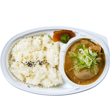 熊本市平成で人気のホルモン味噌煮込み弁当 ホルモンマン平成店